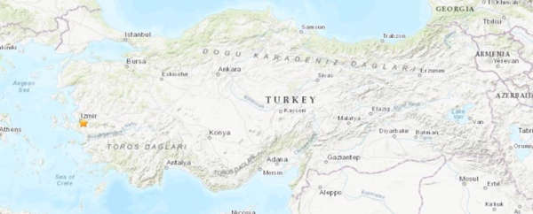 Heridas tres personas a causa de un terremoto de magnitud 4,9 en el oeste de Turquía