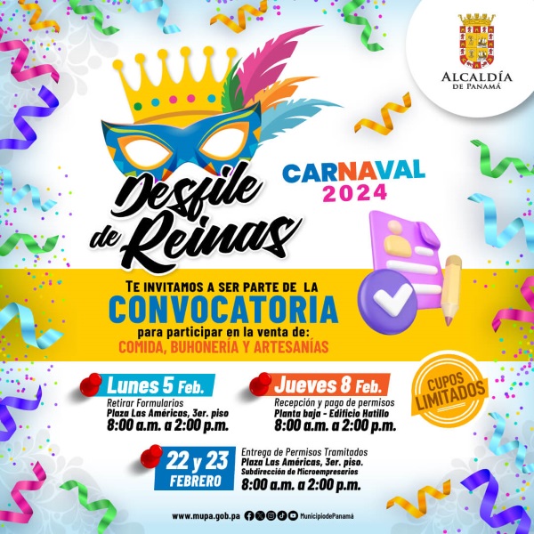 Entregará permisos para la venta de buhonerías en ‘Desfile Carnaval 2024’