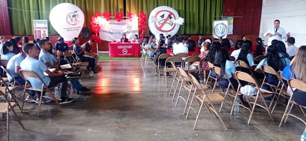 Celebran el cuarto encuentro regional de brigadas caza humos y educadores pares en Chiriquí