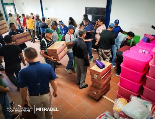 MITRADEL regional Los Santos continúa apoyando a las familias afectadas por lluvias e inundaciones