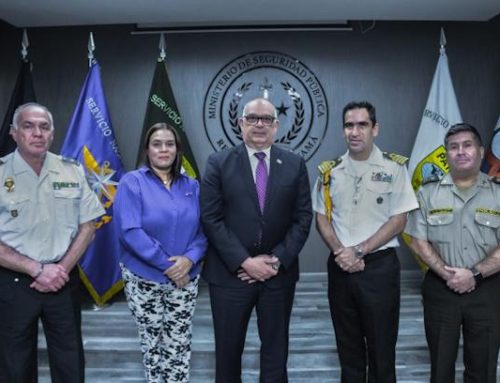 Agregados policiales participan en reunión de trabajo en el MINSEG