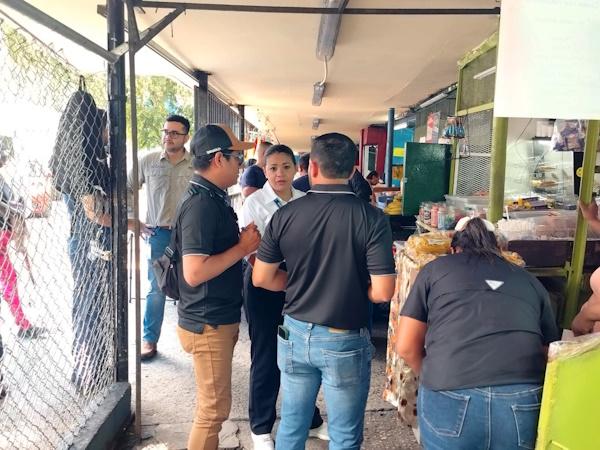 Operativo en quioscos ubicados en los predios del Complejo Hospitalario Arnulfo Arias Madrid