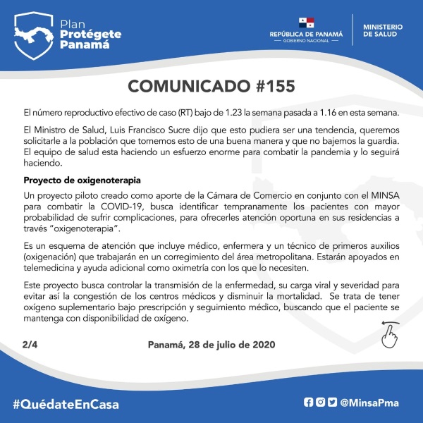COMUNICADO 155 – 2