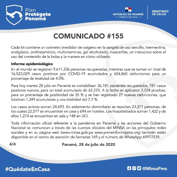 COMUNICADO 155 – 4
