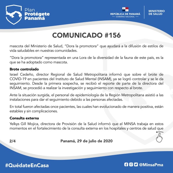 comunicado 156-2