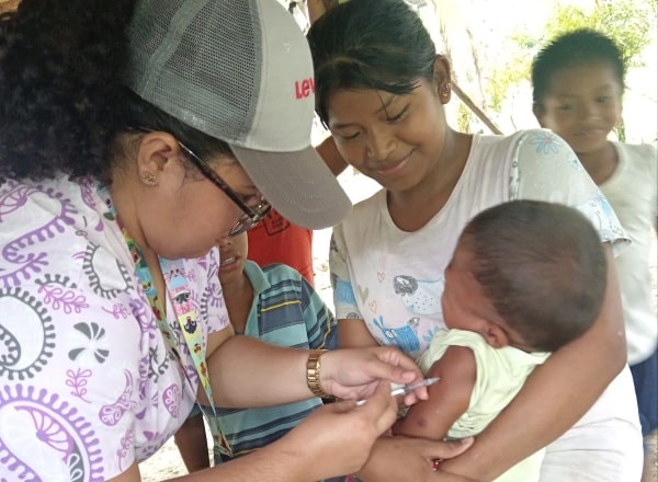 Más de 12 mil niños vacunados contra el sarampión en Bocas del Toro