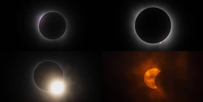 El eclipse solar lleva oscuridad total a Norteamérica