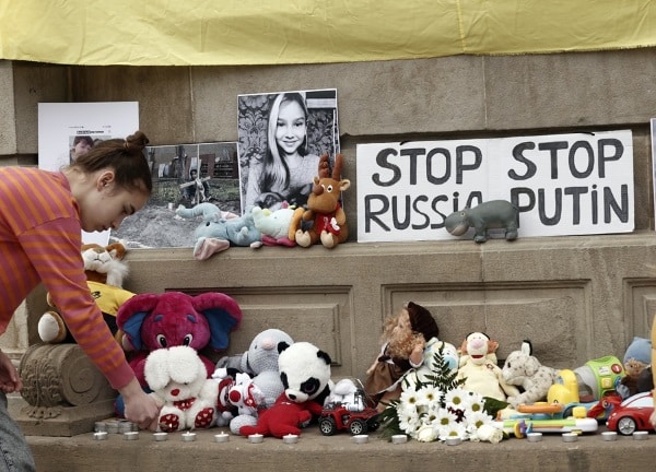 Un total de 550 niños han muerto en Ucrania desde que comenzó la invasión rusa, según Kiev