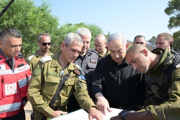 Netanyahu: “Estamos preparados para una acción muy fuerte” en la frontera Israel-Líbano