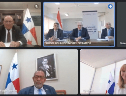 Viceministra Otero participó en la Reunión Virtual de Cooperación entre las Academias Diplomáticas de Panamá y Paraguay