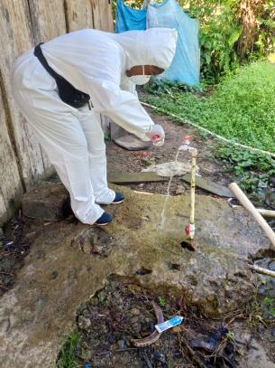 Agua no tratada causó brote de gastroenteritis en Nueva Lucha, Colón