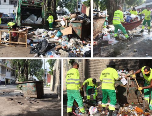 Santa Ana libre de basura, AAUD ataca varios puntos críticos