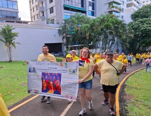 San Miguelito participa en la caminata del “Día Mundial de la Salud Mental”