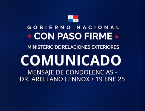 Mensaje de condolencias Dr. Arellano Lennox