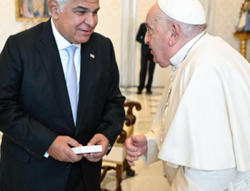 El Papa Francisco se reúne con el Presidente Mulino y manifestó su solidaridad por el Canal de Panamá