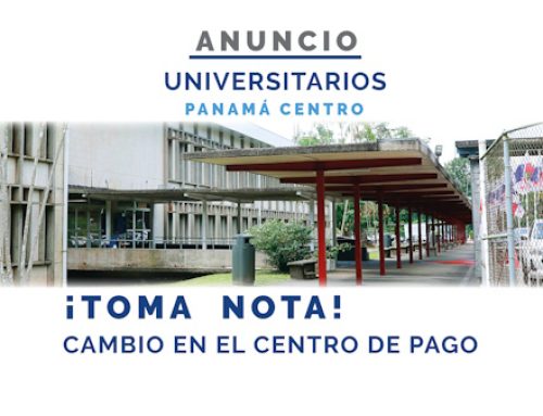 Atención universitarios: cambio en el centro de pago