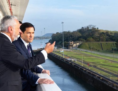 El administrador del Canal recibió al Secretario de Estado de los Estados Unidos, Marco Rubio, en su visita al Canal de Panamá