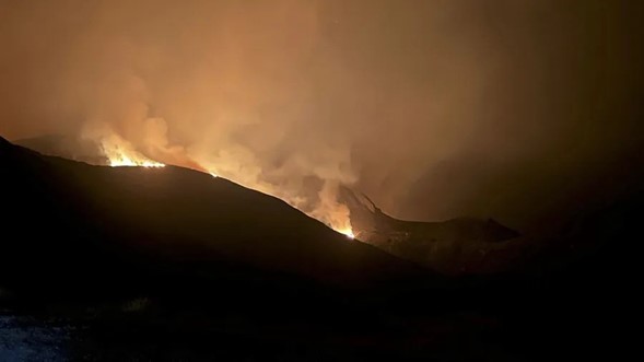 Los incendios en España queman ya casi 350.000 hectáreas, según datos satelitales de Copernicus