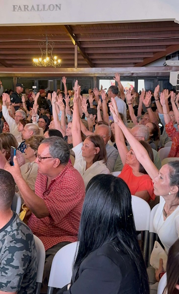 Alcalde Mizrachi, obtiene respaldo de moradores para la zonificación de San Francisco