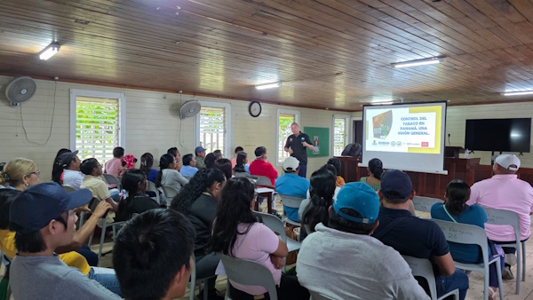 En la Comarca de Kuna Yala se capacita sobre el Tabaco