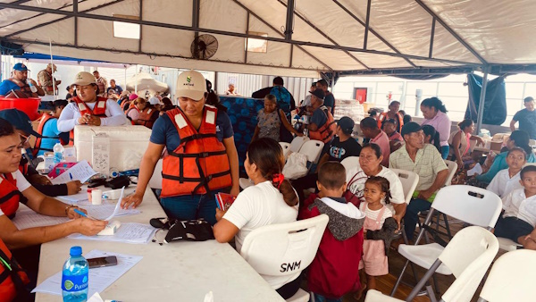 MINSA beneficia con gira médica acuática a comunidades apartadas en el distrito de Donoso