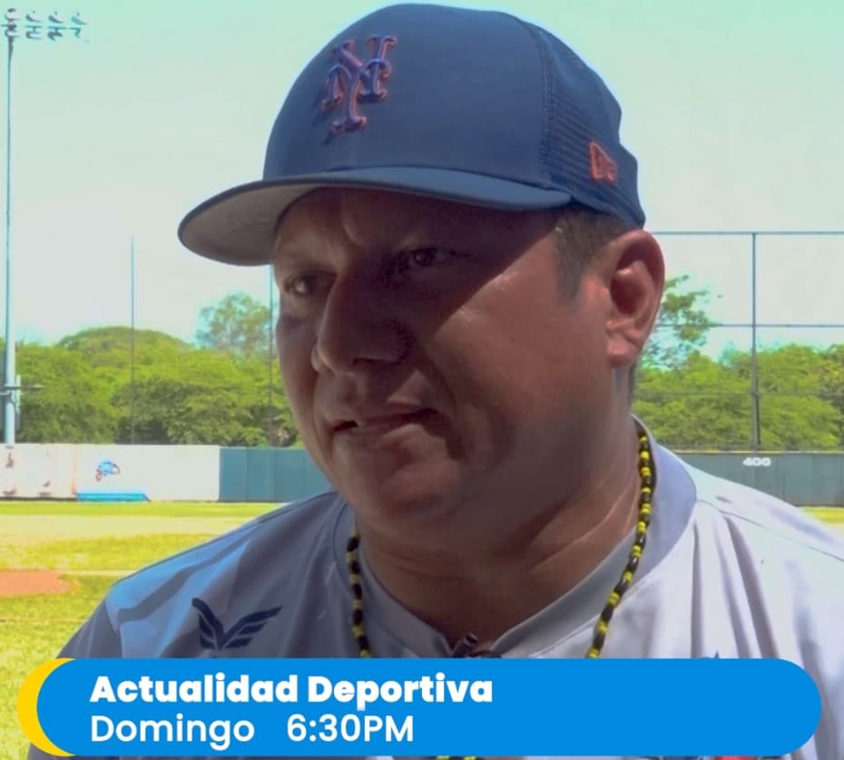 El ex grandes ligas, Roger Deago, en “Actualidad Deportiva”