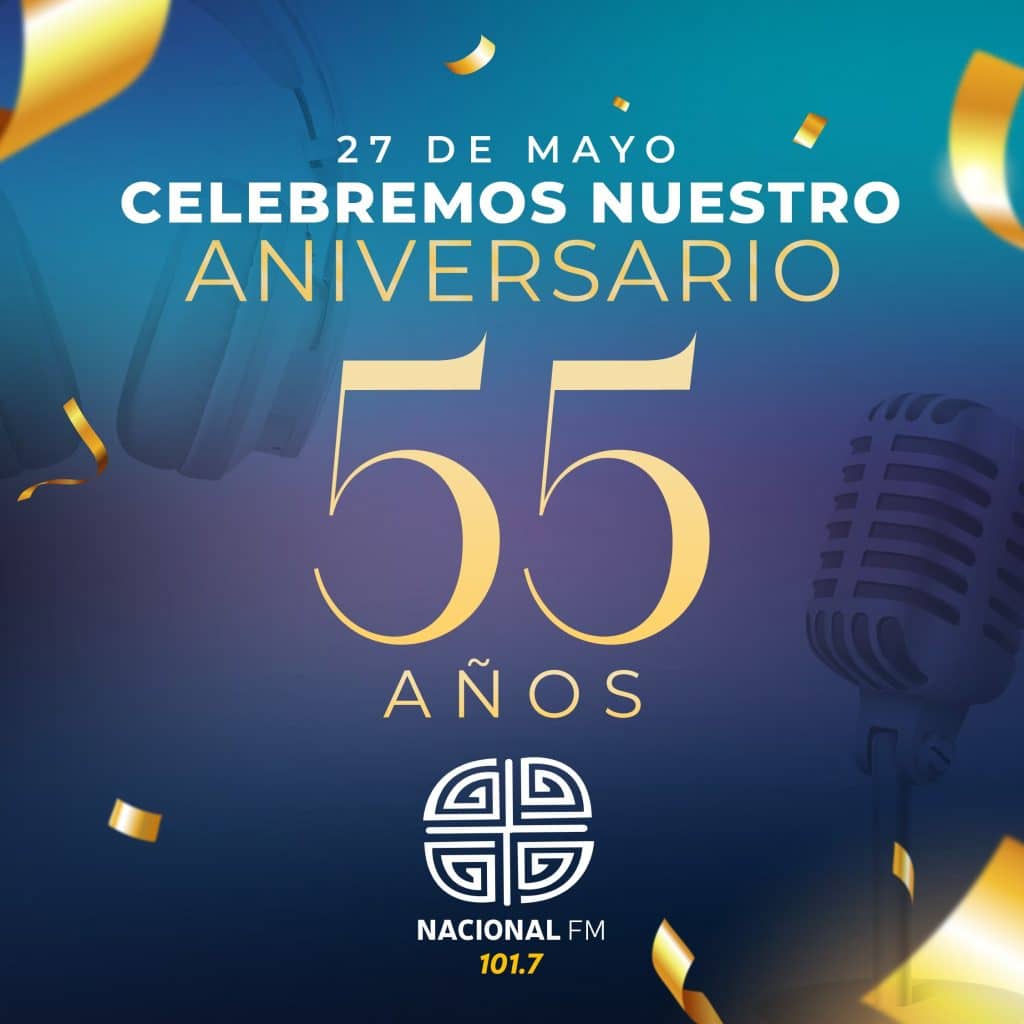 Nacional 101.7 FM 55 años presente en los hogares panameños
