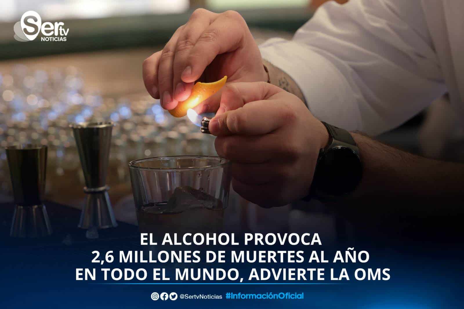 El alcohol sigue siendo un gran problema de salud: 2,6 millones de muertes se reportan cada año, según la OMS