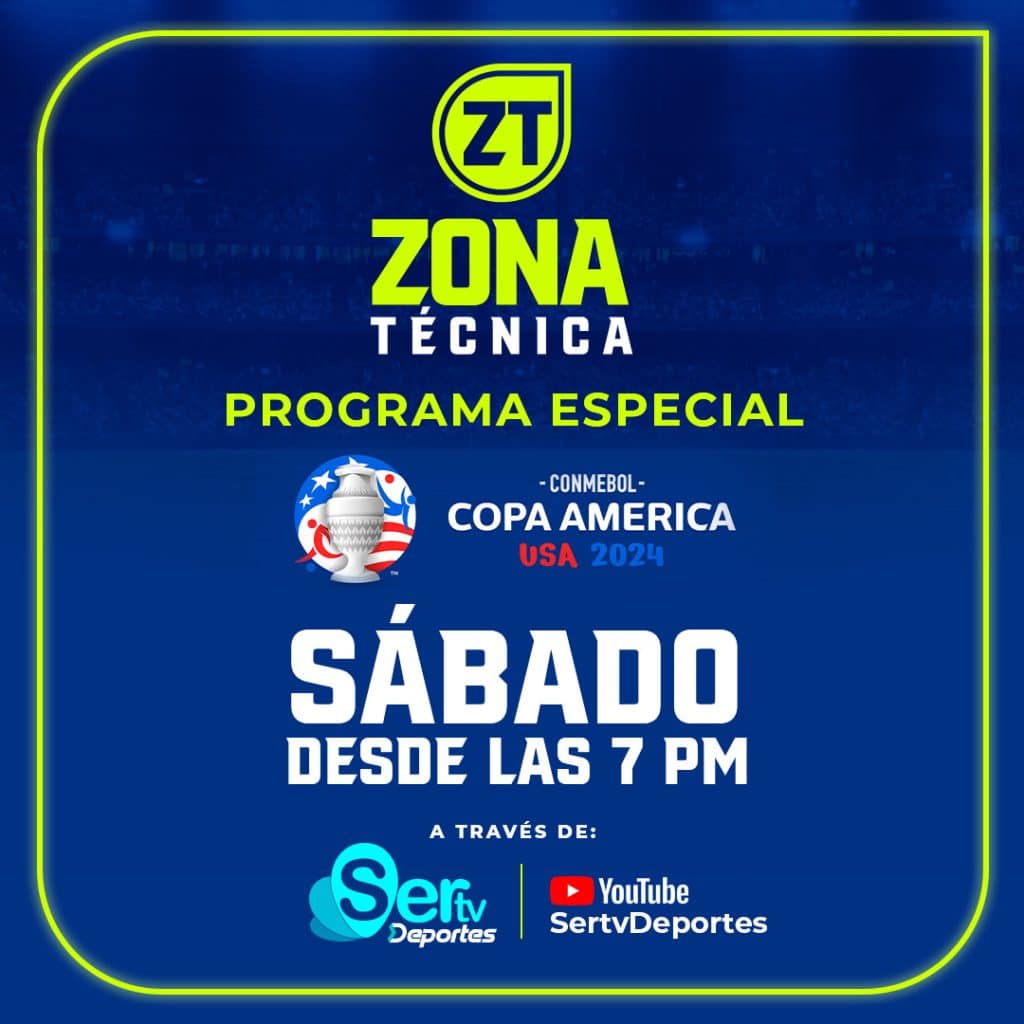 “Zona Técnica” en vivo con análisis de los cuartos de final de Copa América por Sertv