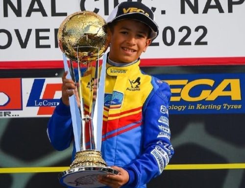 GIANMATTEO ROUSSEAU COMPITIÓ POR PANAMÁ EN EL MUNDIAL DE KARTING EN LONDRES