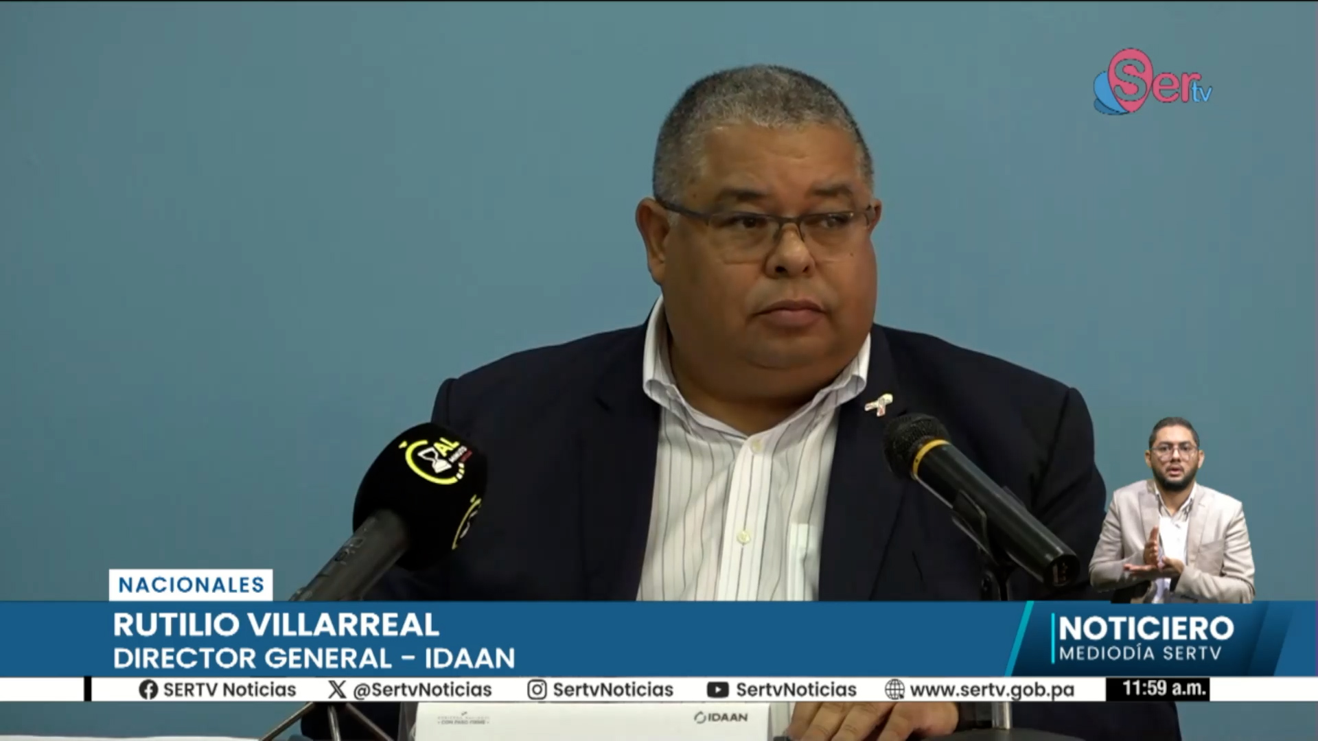 IDAAN presenta diagnóstico y plan de acción para mejorar el suministro de agua en Panamá