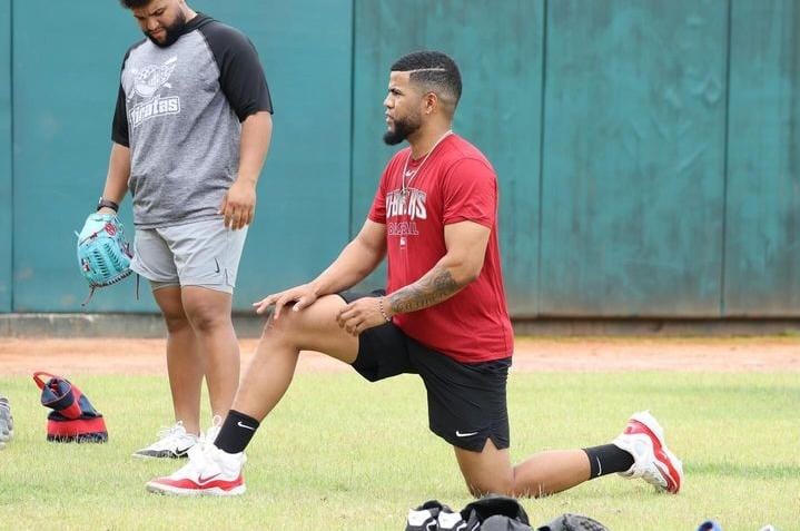 AGRAZAL JR. Y BURGOS JR. SE UNEN A LOS ENTRENOS DEL EQUIPO PREMIER 12 DE BÉISBOL