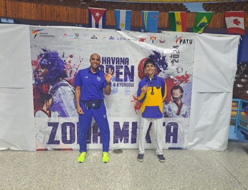 SEBASTIAN LASO HACE HISTORIA Y CONQUISTA LE ORO EN EL OPEN DE TAEKWONDO EN CUBA 2024