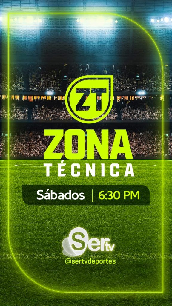 El futbolista panameño Jorge Luis Serrano en “Zona Técnica”