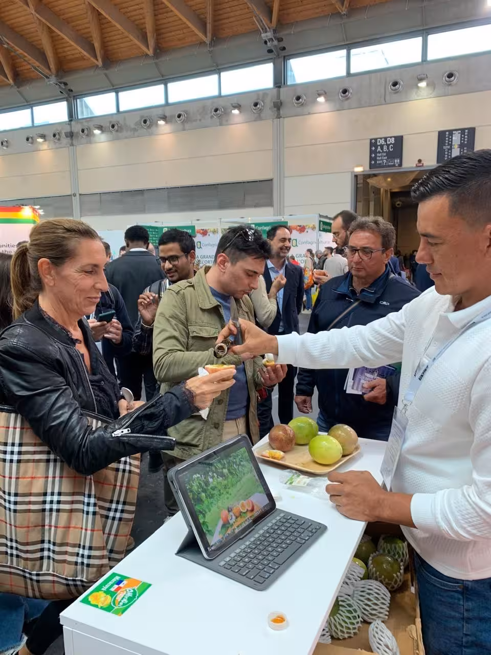 Degustación maracuyá 1