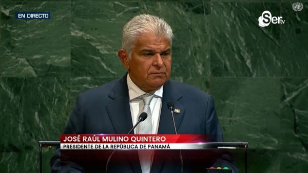 Presidente Mulino habla ante la ONU.