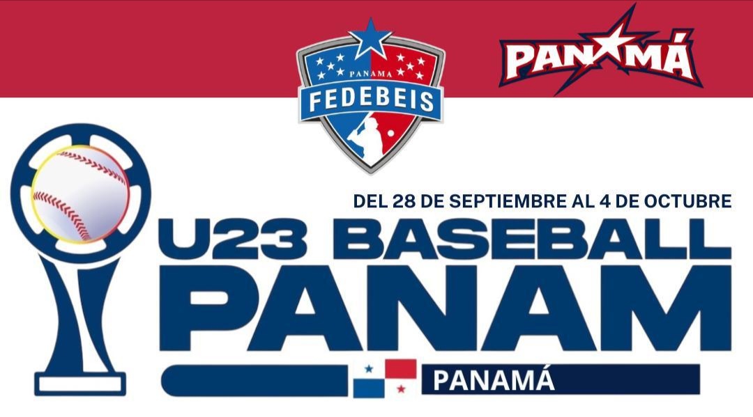 Flleto sobre el inicio del Premundial de béisbol U-23 que se realizará en ciudad de Panamá.