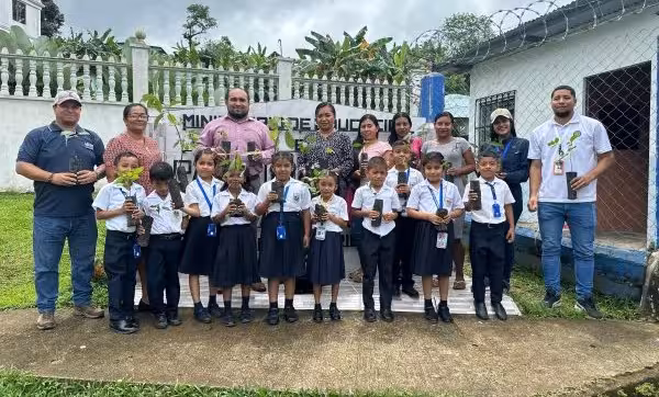Distribuyen plantones en Coclé para recuperación de suelos.