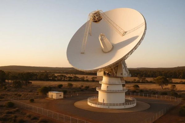 La Agencia Espacial Europea (ESA) con misiones científicas, de seguridad y de exploración espacial en el Sistema Solar inaugura nueva antena de espacio profundo en Australia, llamada New Norcia 3.