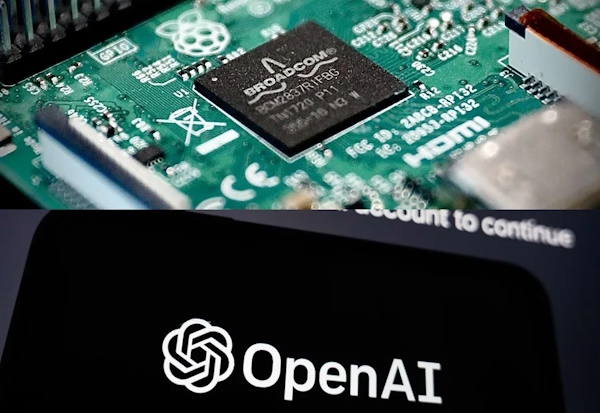La tecnológica OpenAI anunció una alianza con Broadcom para fabricar sus primeros procesadores propios de inteligencia artificial, para 2026.
