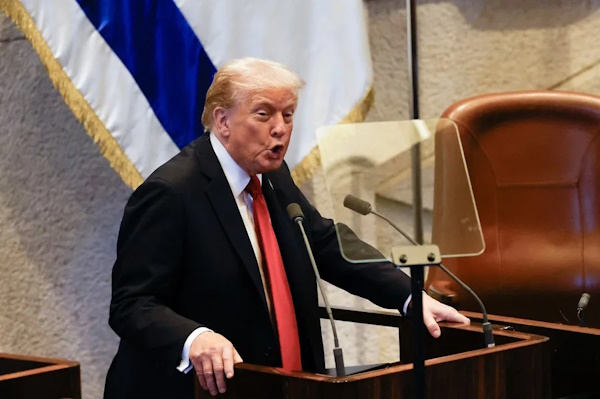 Presidente de Estados Unidos Donald Trump se encuentra en Israel para la firma del final de dos años de guerra entre Israel y Hamás, en relación con Gaza.