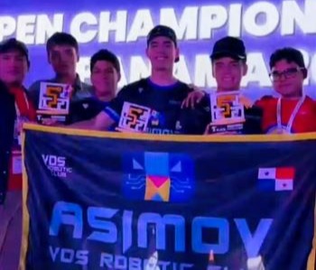 Equipo panameño que gana competencia internacional de Robótica.
