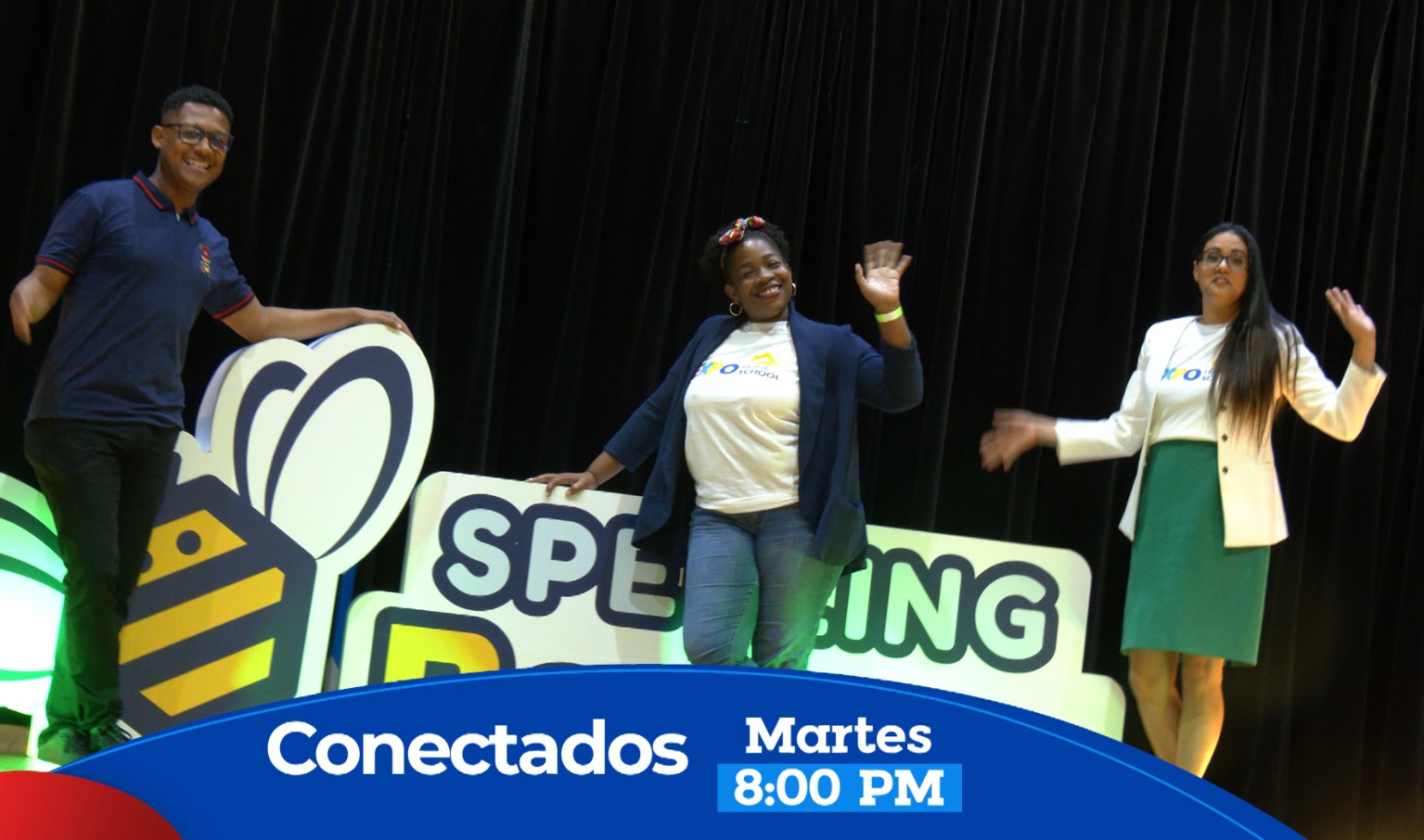 Concurso de deletreo en inglés en “Conectados”