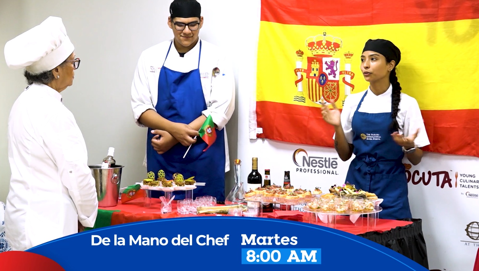 “De la mano del chef” se une a la celebración del mes de la Patria