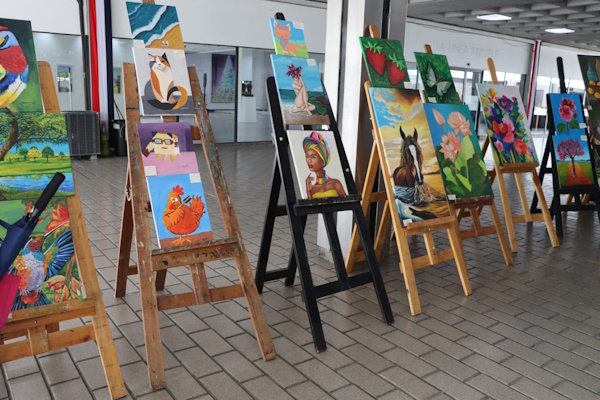 En Panamá, cerca de 25 jóvenes con necesidades especiales, mostraron su talento en la Expo Arte organizada por MEDUCA. Aquí se exhibieron más de 70 obras, llenas de color, trazos firmes y texturas expresivas, en la Plaza del Banco Nacional, que cautivaron a los personas asistentes.