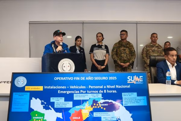 La Operación Fin de Año Seguro 2025 movilizará más de 12,000 unidades de los estamentos de seguridad para reforzar la vigilancia y el orden en todo el país durante diciembre. El plan incluye prevención del delito, control migratorio, seguridad aérea y marítima, y atención de emergencias.