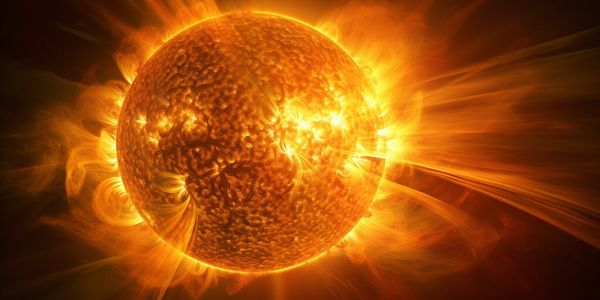 Las tormentas solares se producen cuando partículas expulsadas por el Sol alcanzan el campo magnético terrestre.