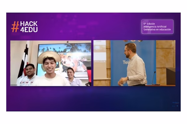 El equipo Nómada, del UTP en Veraguas, fue galardonado con el Premio al Mayor Impacto Social en la Hack4Edu 2025, un reconocimiento que distingue los proyectos con mayor potencial de transformación en cuanto a la educación y la comunidad.