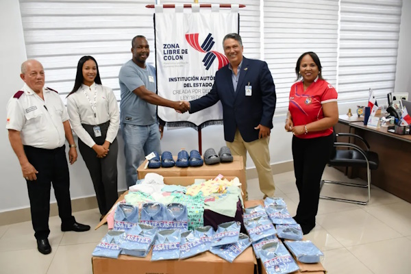 Como parte de su programa de responsabilidad social empresarial, la Zona Libre de Colón (ZLC), llevó a cabo recientemente, una donación de piezas de ropa destinada a familias del corregimiento de Nombre de Dios, en la Costa Arriba de la provincia.