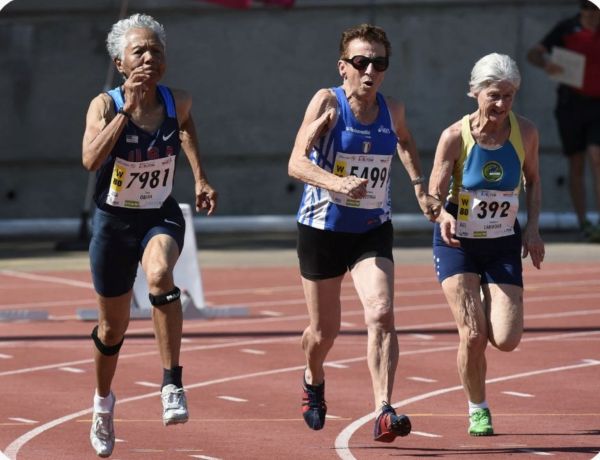 Italiana de 92 años velocista de élite en atletismo